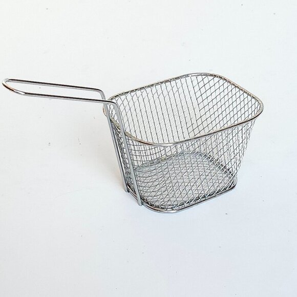 CUTE MINI French Fries Fry Baskets Deep Fry Basket Wire Fry Basket Fry Basket St - Picture 5 of 5